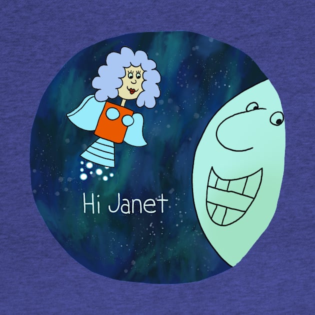 Hi Janet! by ThirteenthFloor